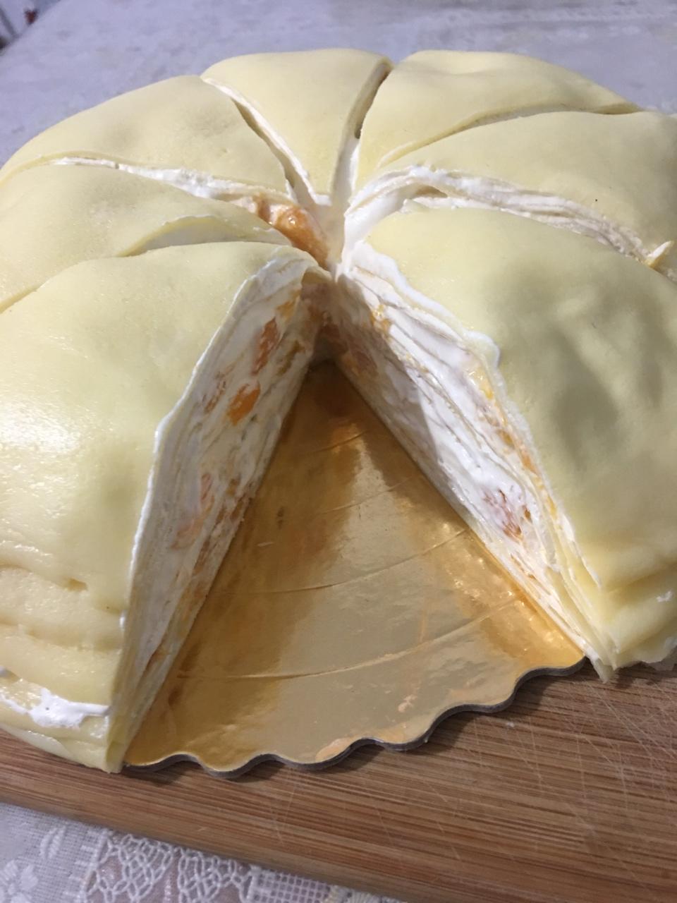 芒果千层蛋糕（8寸超软版）