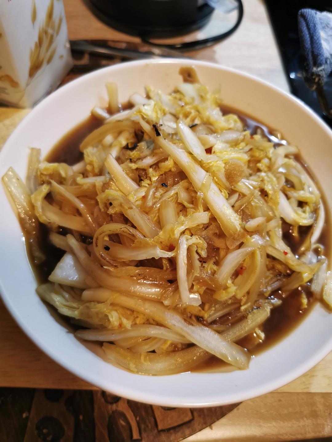 酸爽开胃的酸辣娃娃菜（白菜）