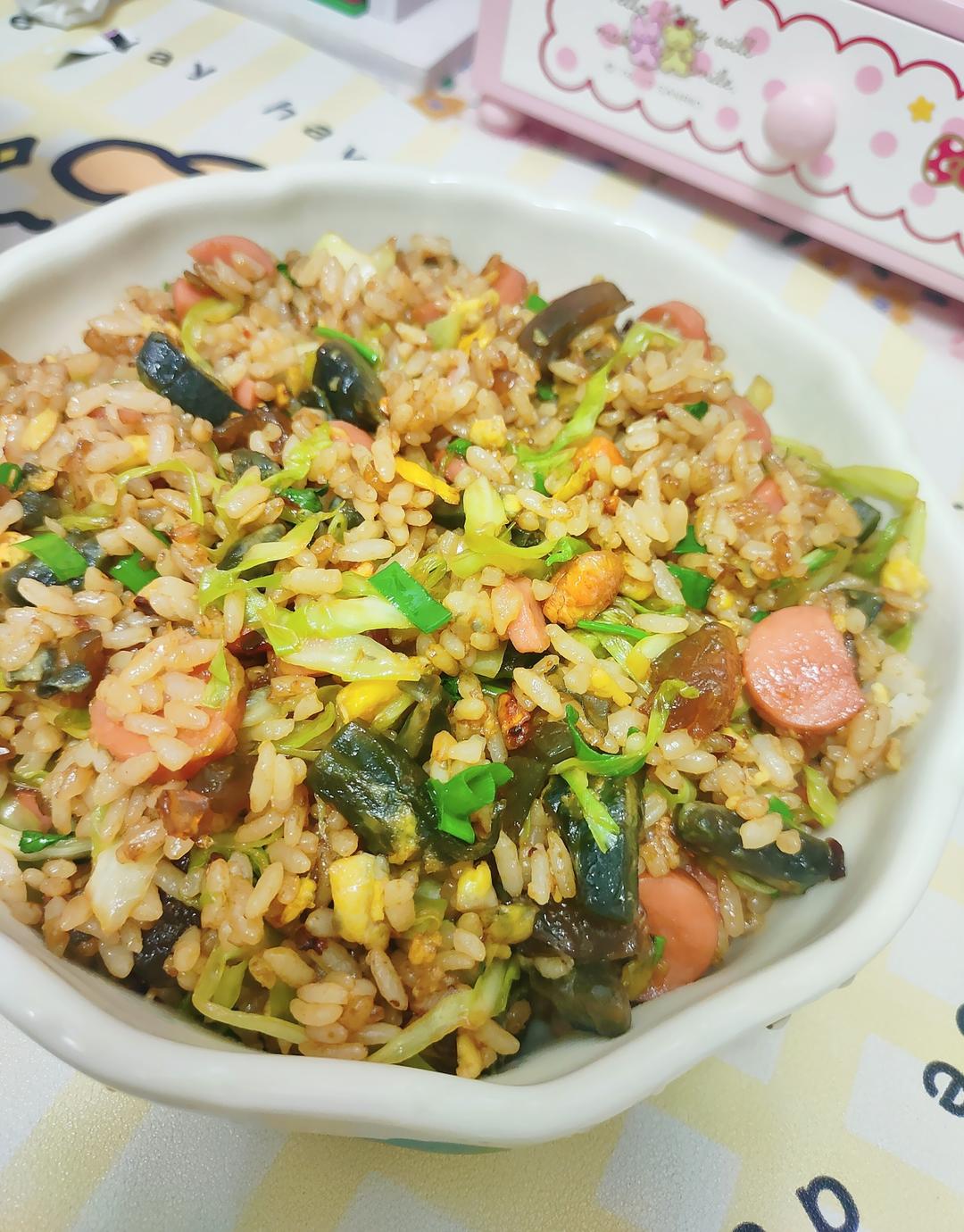 皮蛋炒饭
