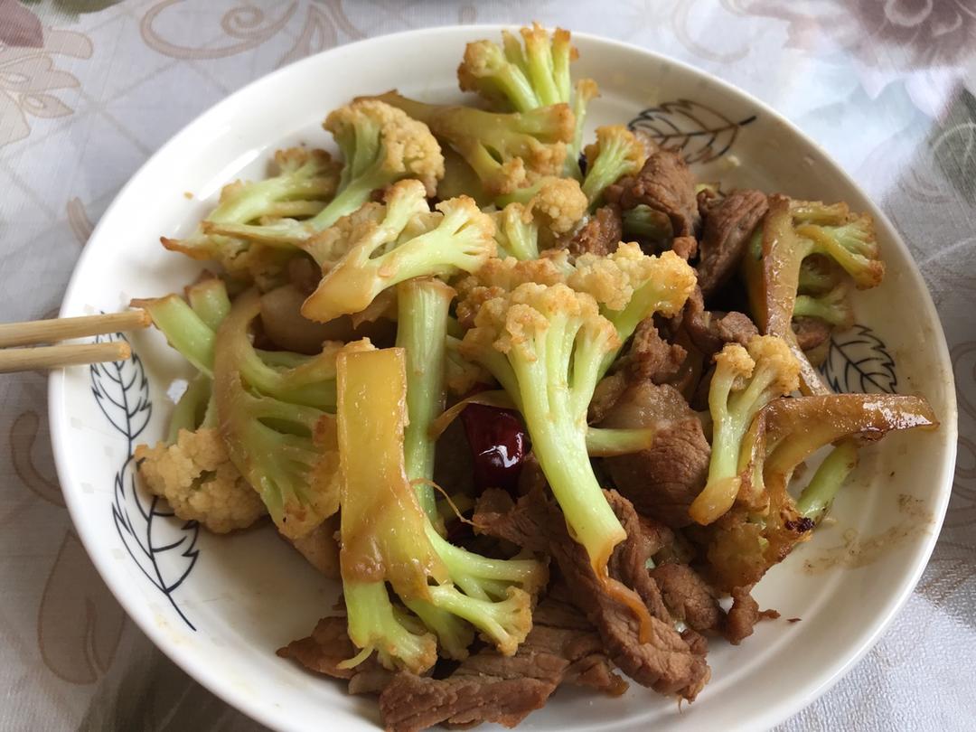 花菜炒肉