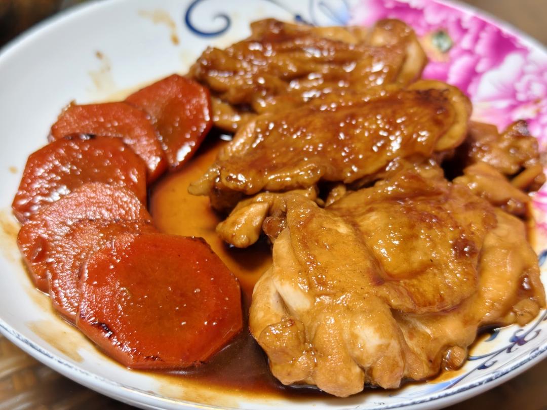自制照烧鸡腿饭，好吃到舔碗！