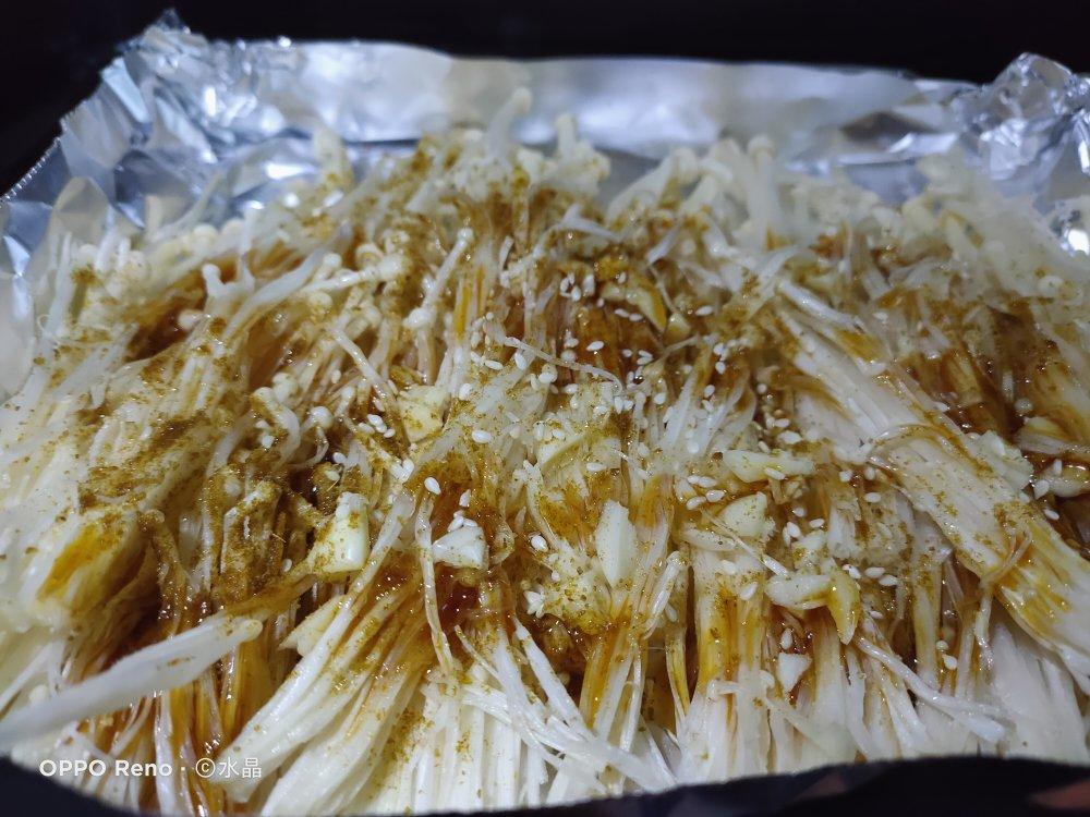 蒜蓉烤金针菇（烤箱版）
