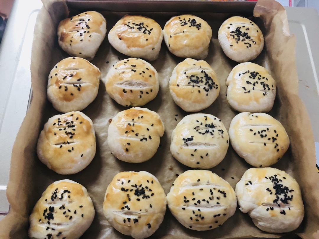 老婆饼（糯米、奶黄、紫薯、红豆）