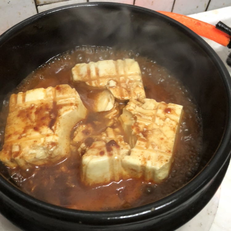 三分钟快手石锅豆腐的做法 步骤8