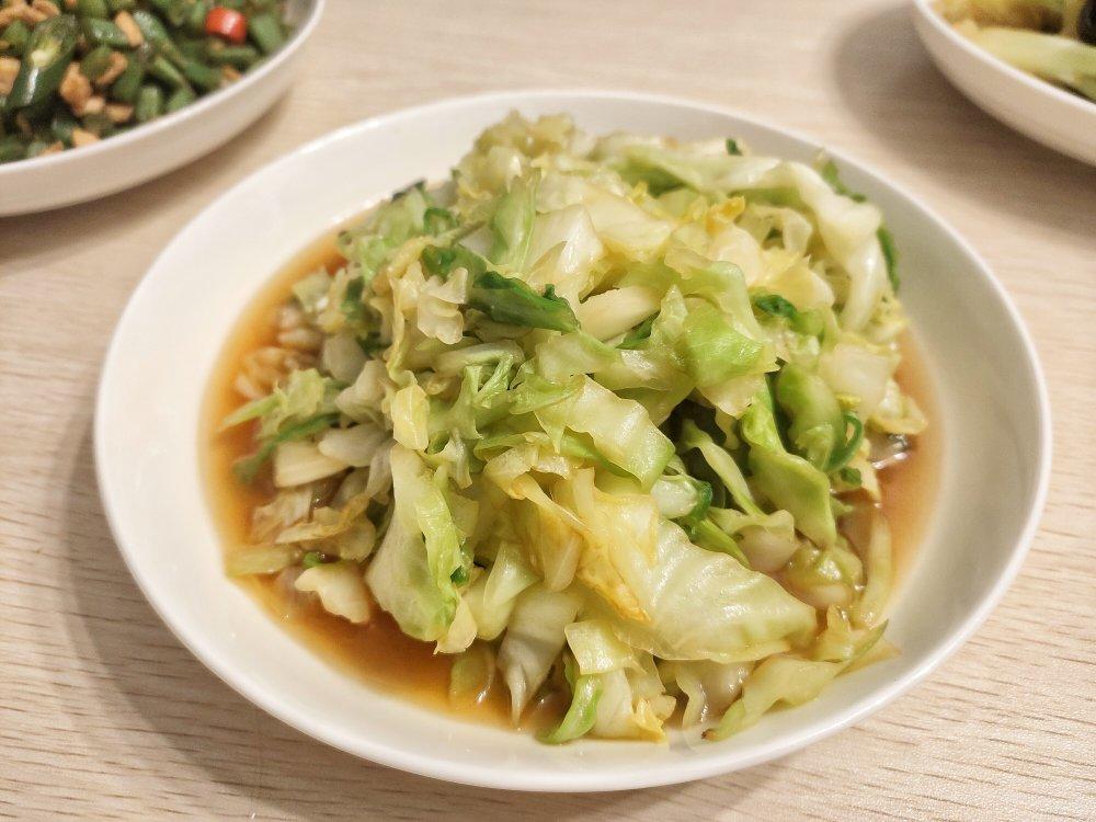 清炒包菜