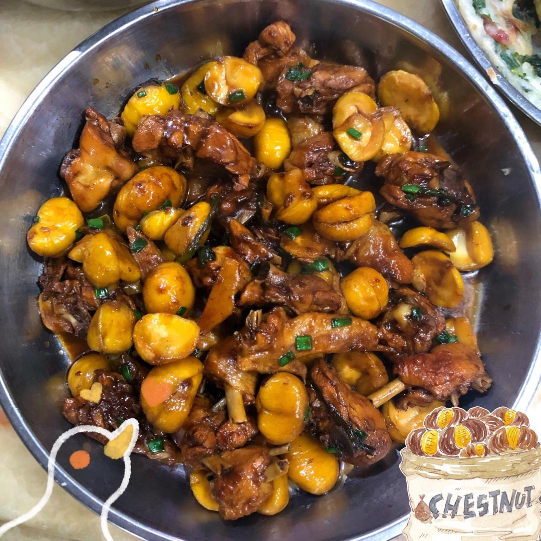 栗子焖鸡-和胃健脾、温中补气