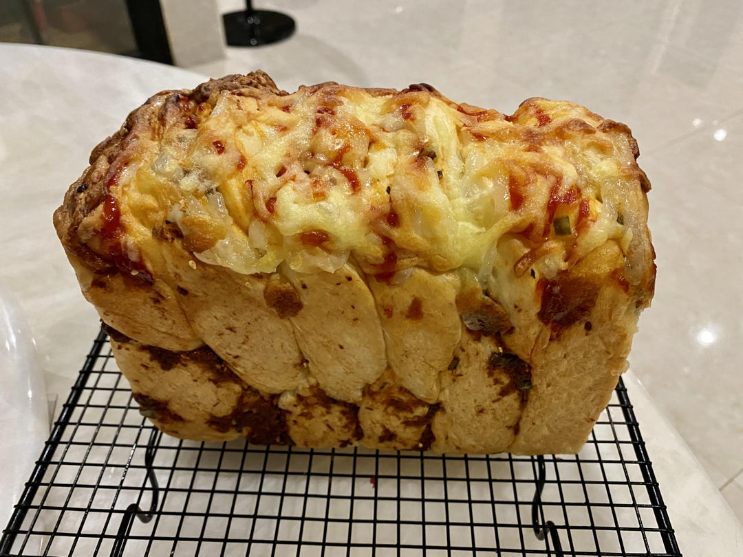 肉松吐司【超多料香爆马苏里拉】
