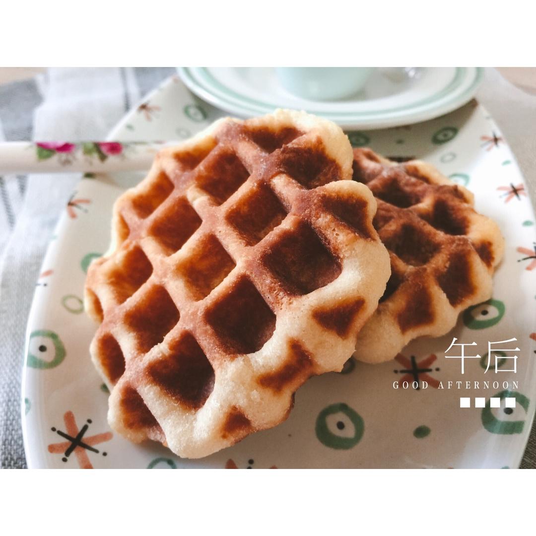 椰子华夫饼（酵母版）