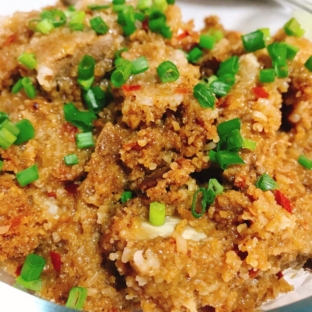 绝绝子！甩饭店几条街的粉蒸肉（粉蒸排骨）