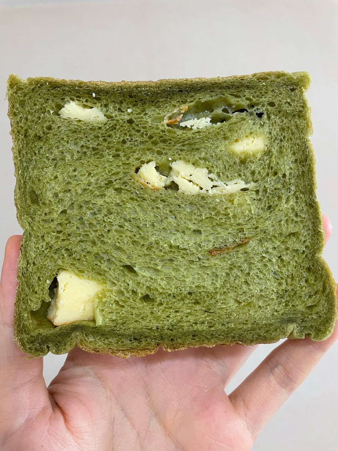 抹茶双色吐司