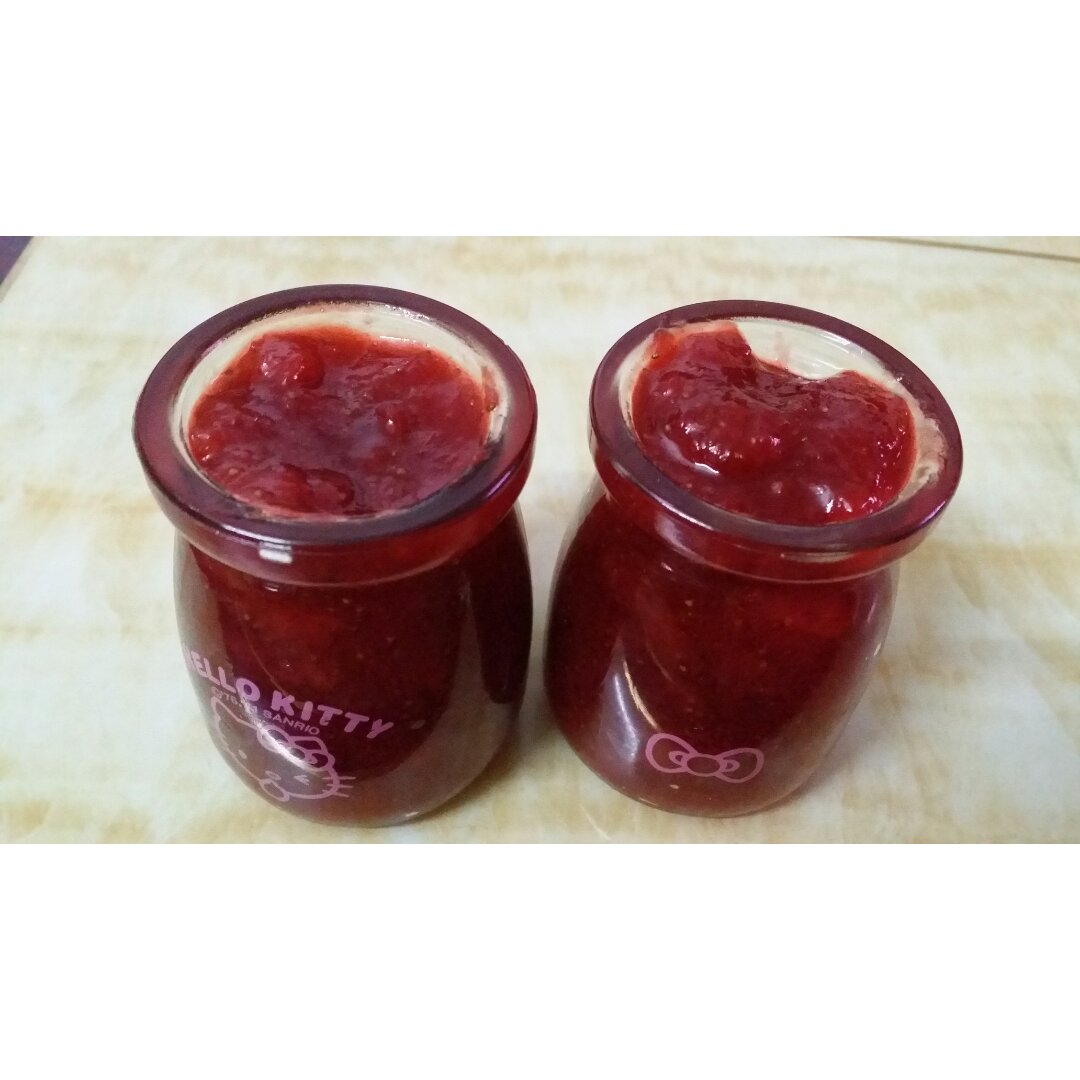 自制无添加草莓酱