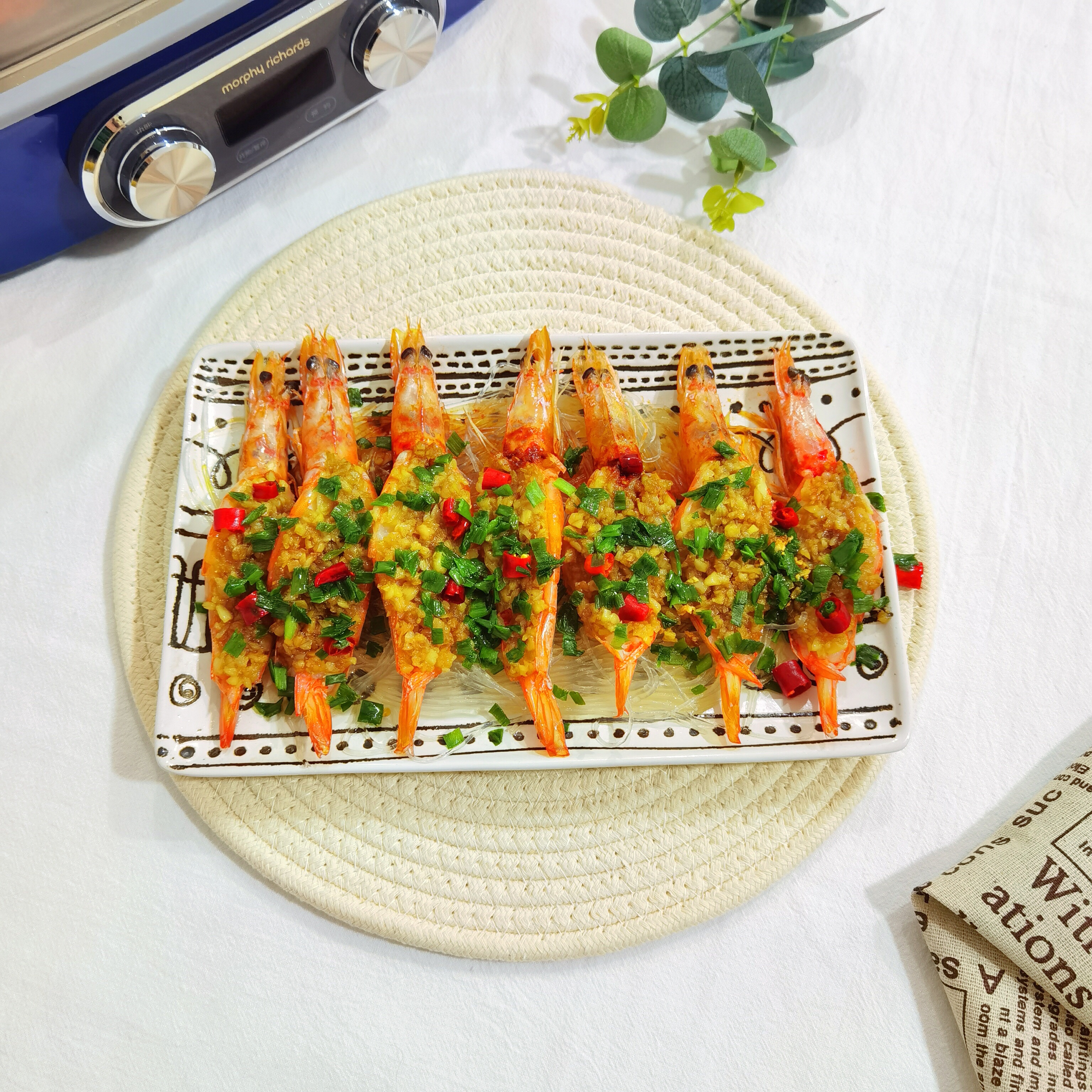 蒜蓉粉丝虾🦐-年夜饭菜谱的做法