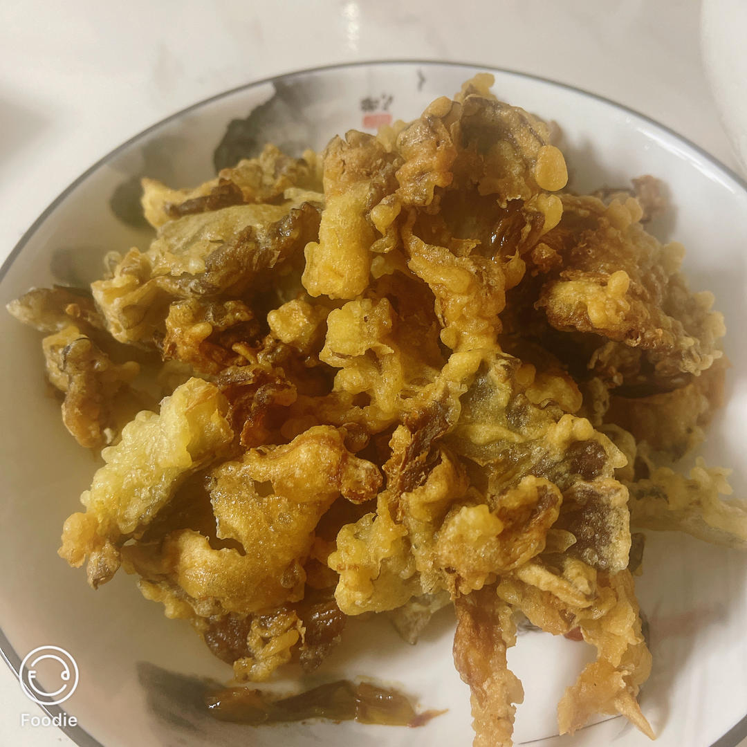 干炸蘑菇（家乡版）