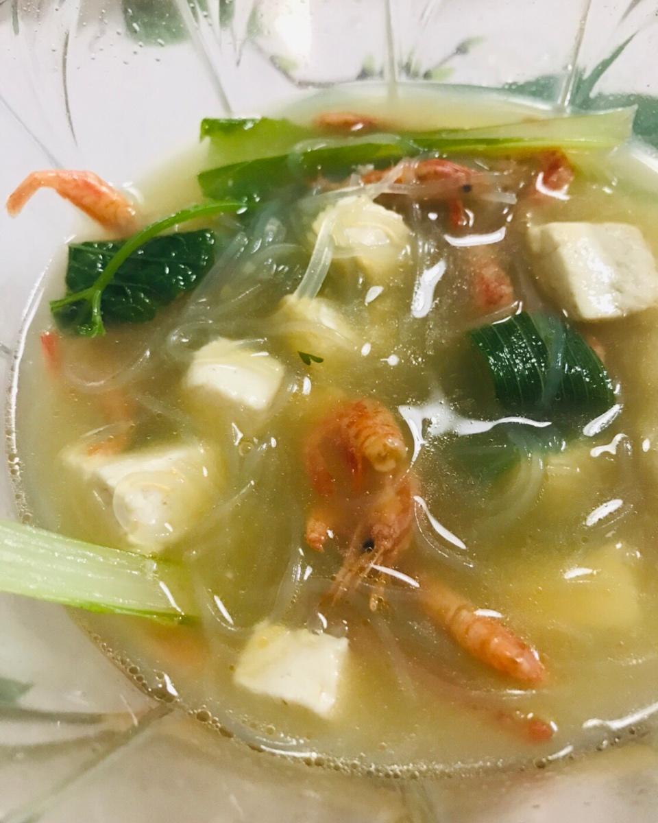 小白菜豆腐汤