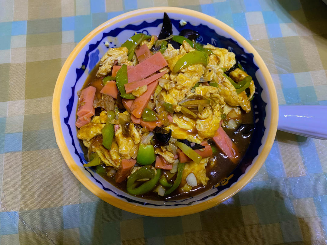 无敌鱼香鸡蛋