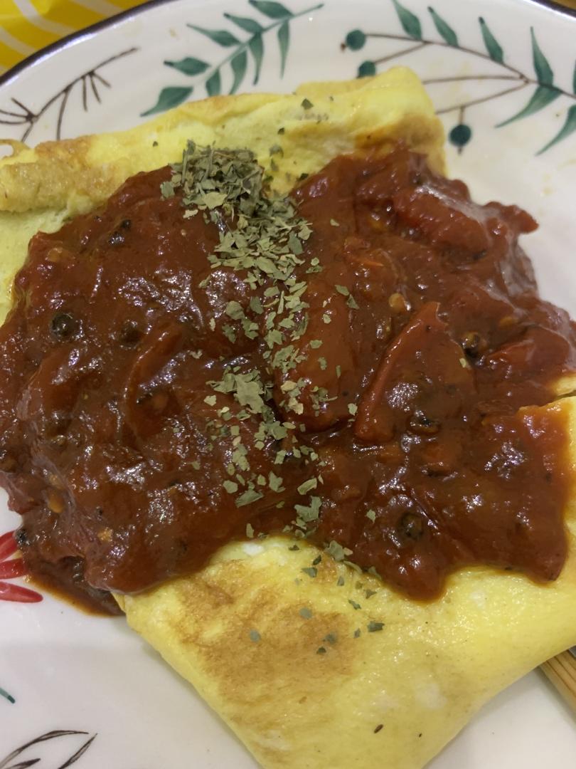 【有喜欢的人了】夏向的蛋包汉堡肉