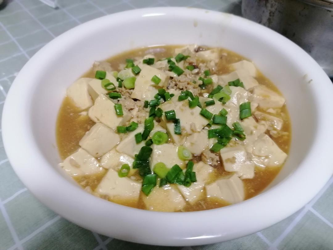 肉末嫩豆腐｜嫩滑口感爽口！这道快手菜超级下饭！！（减脂少油版）