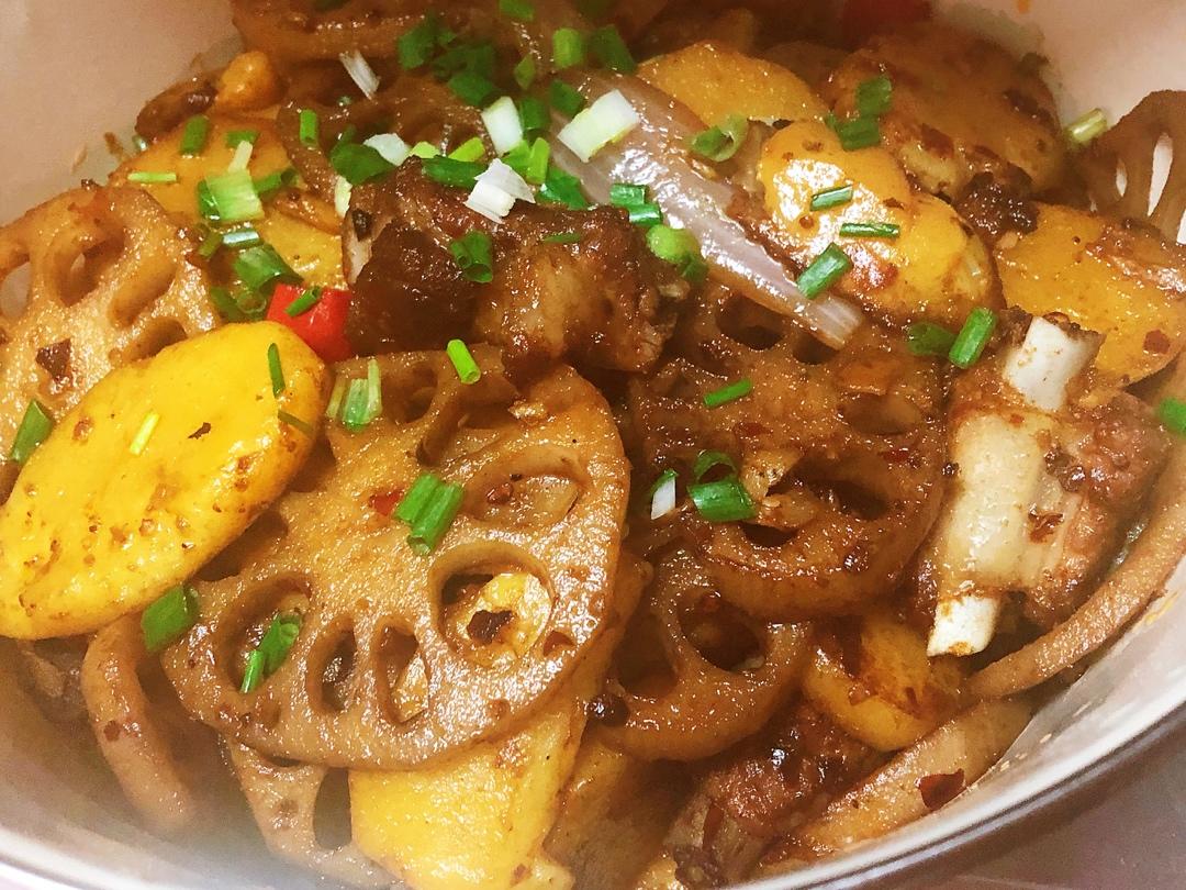 干锅土豆片