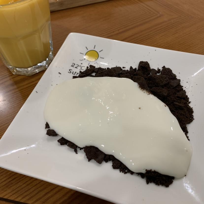 奥利奥鲜奶麻薯