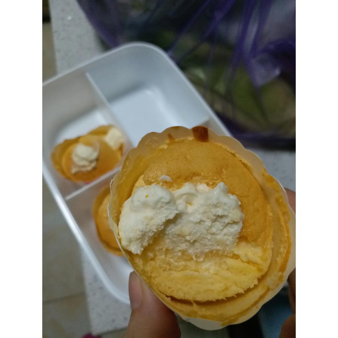 北海道戚风杯子蛋糕