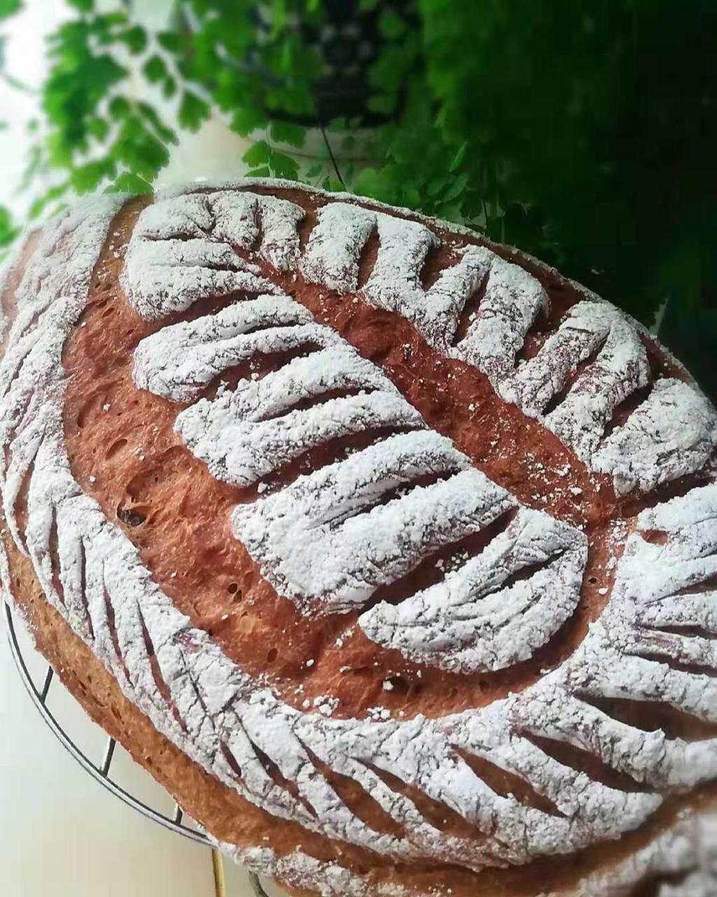 红糖果仁面包（无油版）