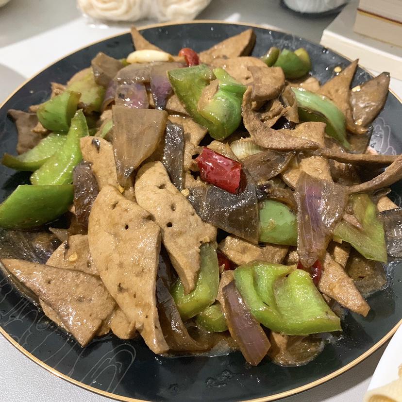 嫩炒猪肝
