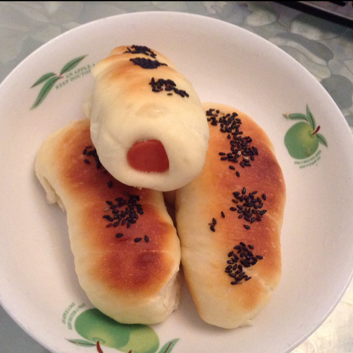 火腿肠面包