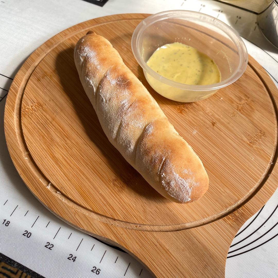 简单易做法棍面包baguette