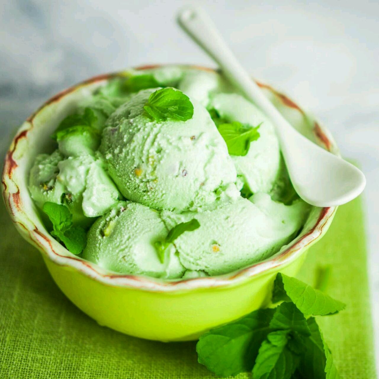 香蕉薄荷冰淇淋