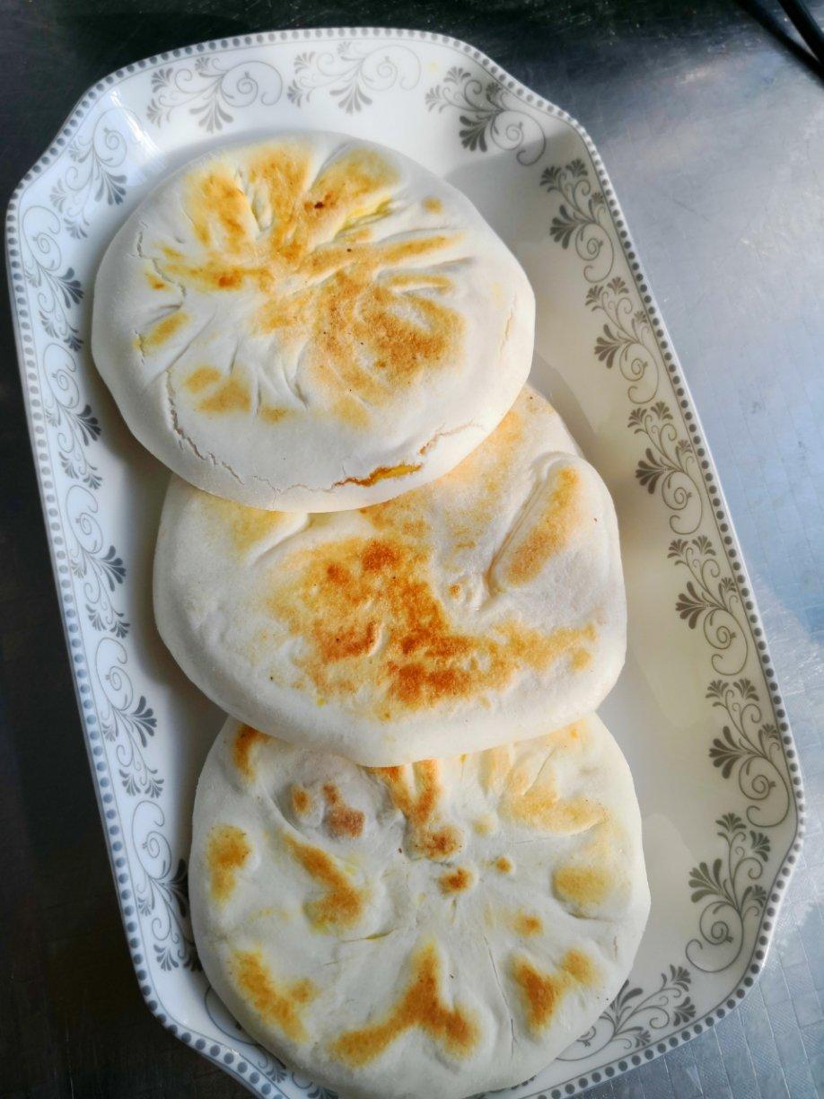 丁当嘛嘛做的红薯发面饼无糖无油更健康