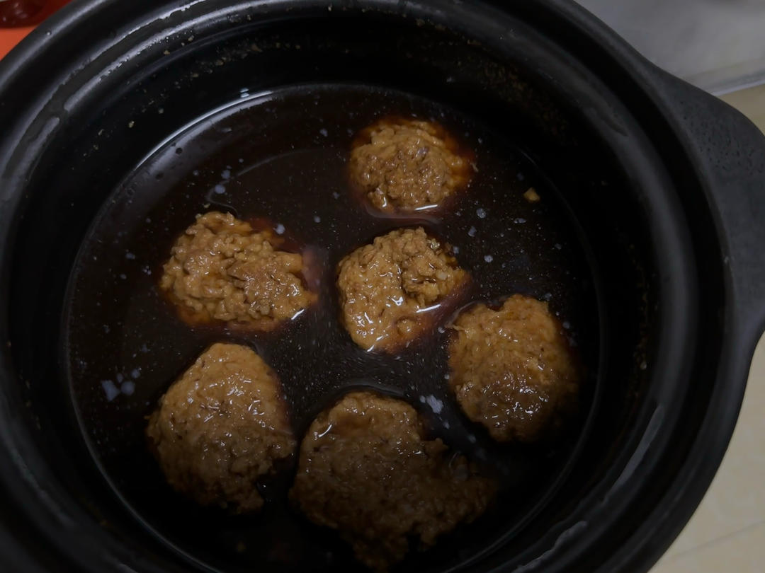 不用油炸的猪肉莲藕丸子