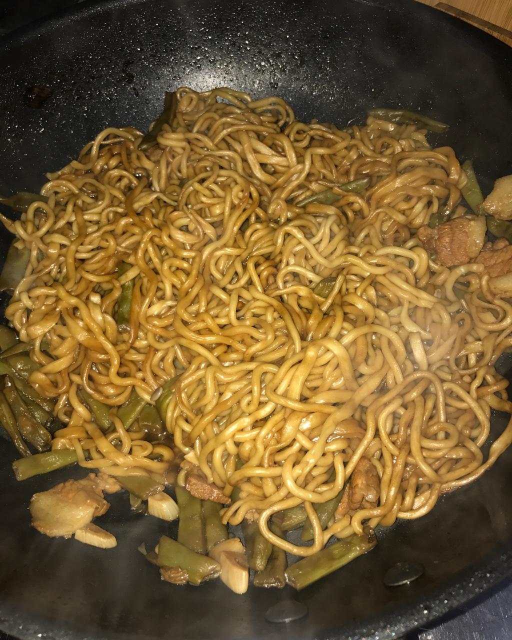豆角焖面