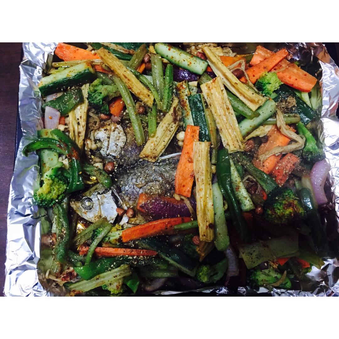 香辣烤鱼-烤箱版