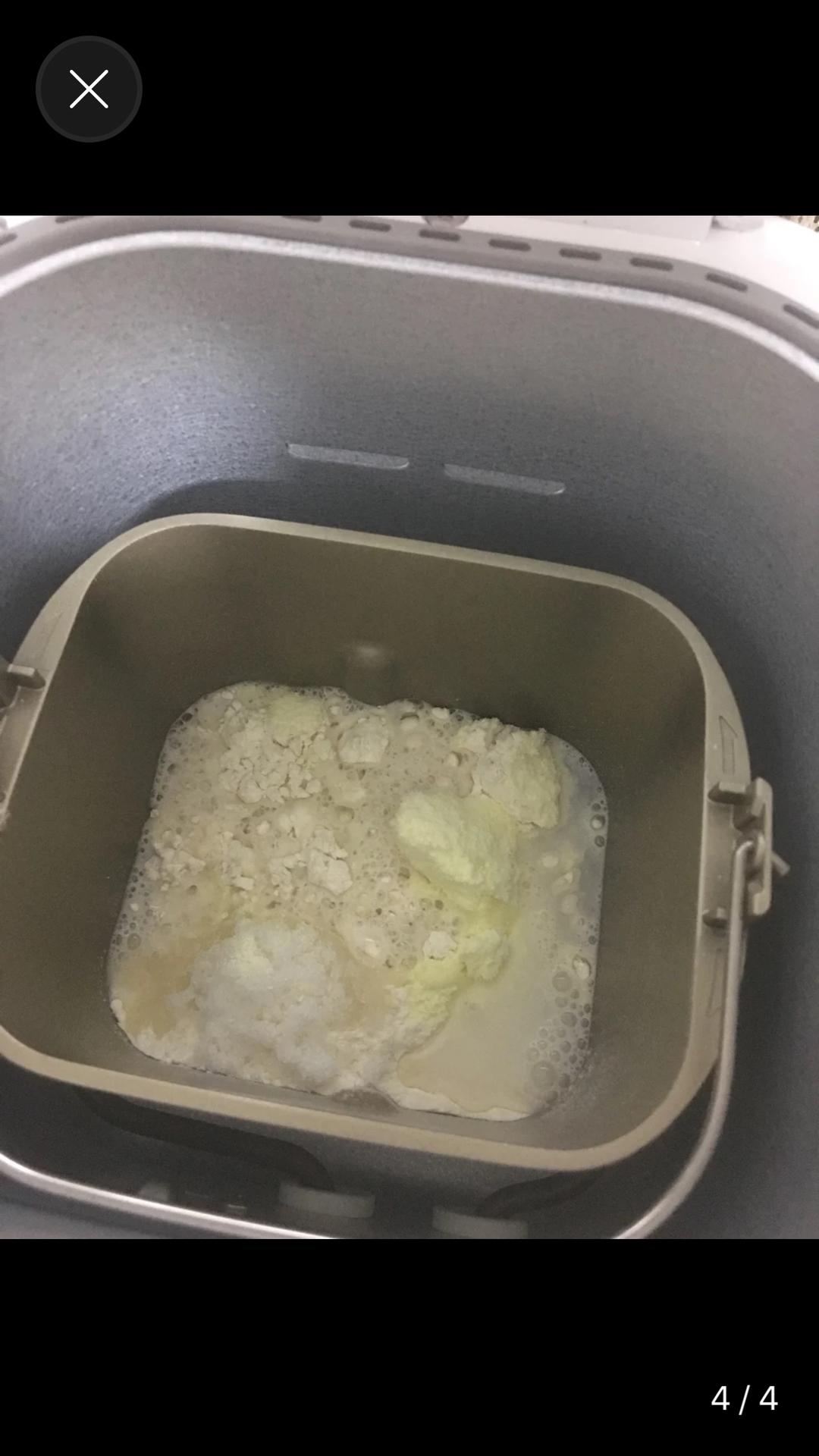 纯奶手撕吐司的做法 步骤1