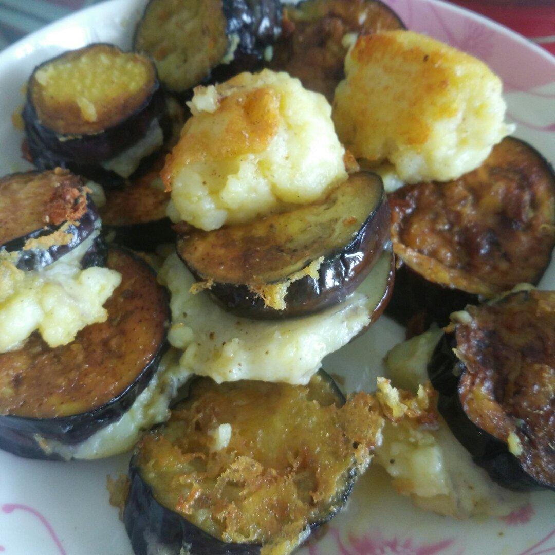 香煎土豆泥茄盒