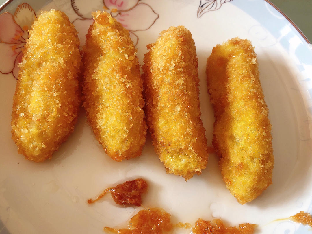 大熊猫618做的炸脆皮香蕉