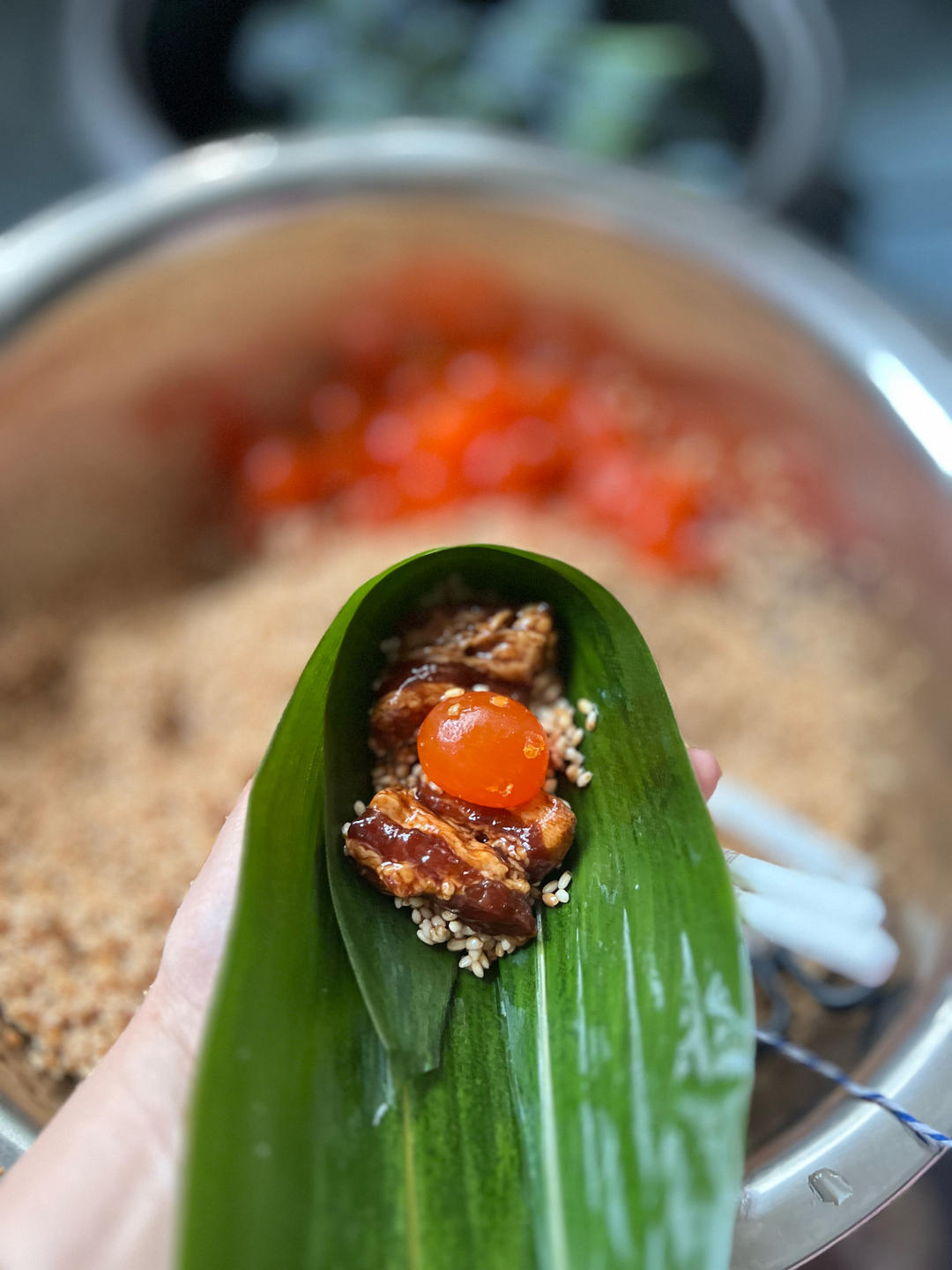 鲜肉粽子