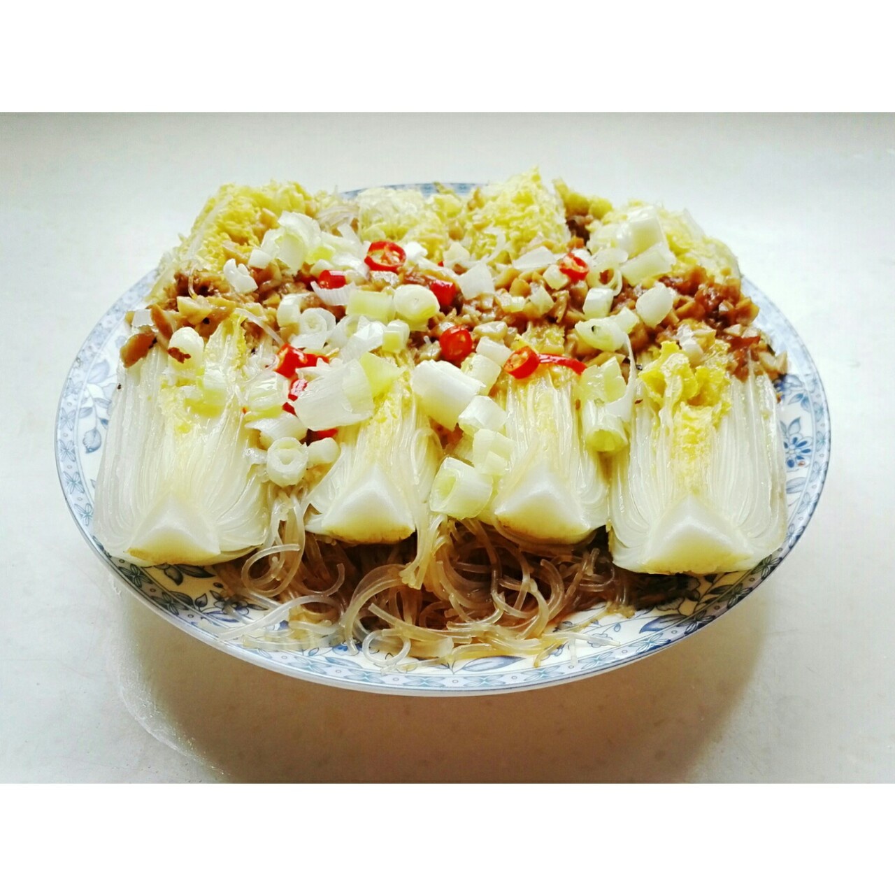蒜蓉粉丝蒸娃娃菜