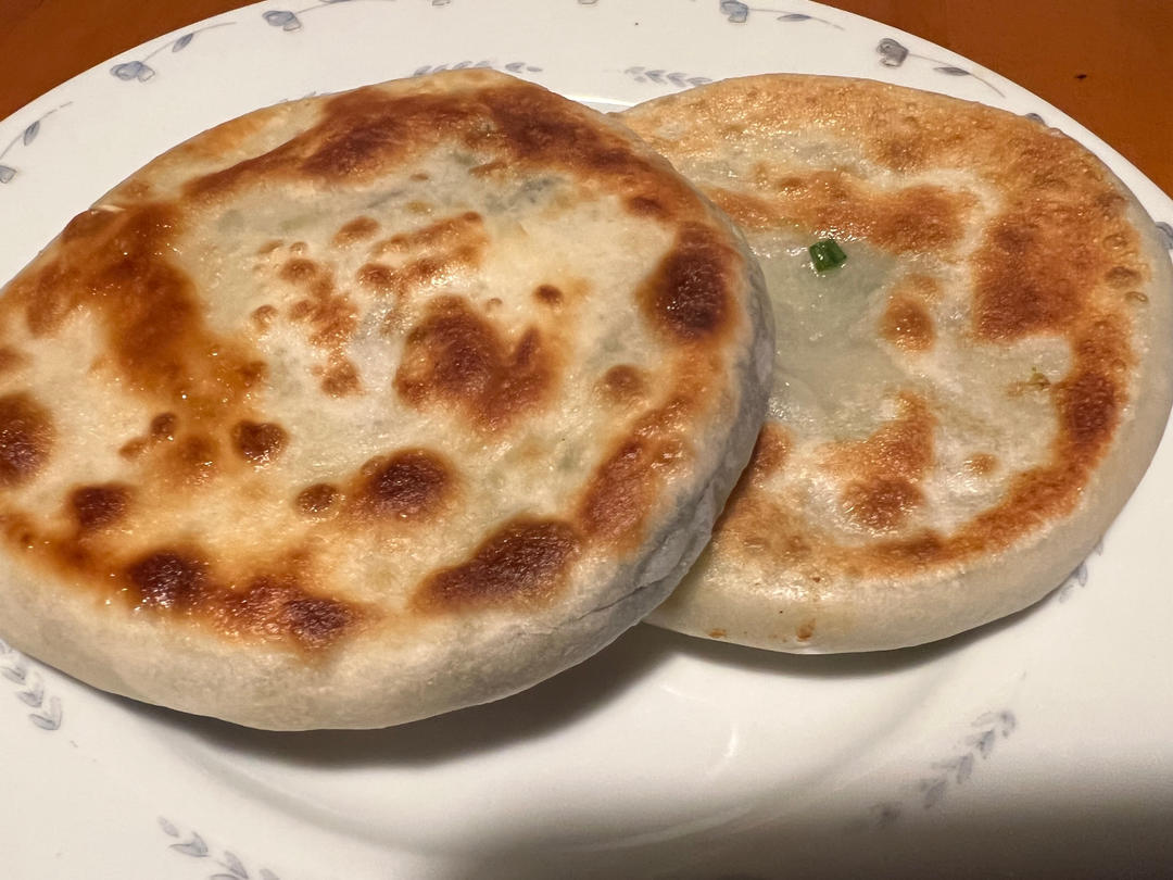 皮薄如纸的韭菜馅饼|免揉面法