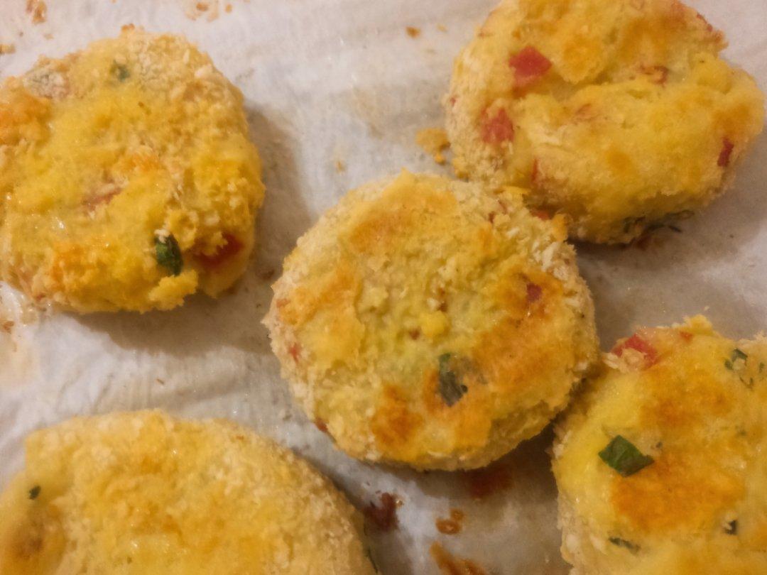 烤箱版日式土豆可乐饼