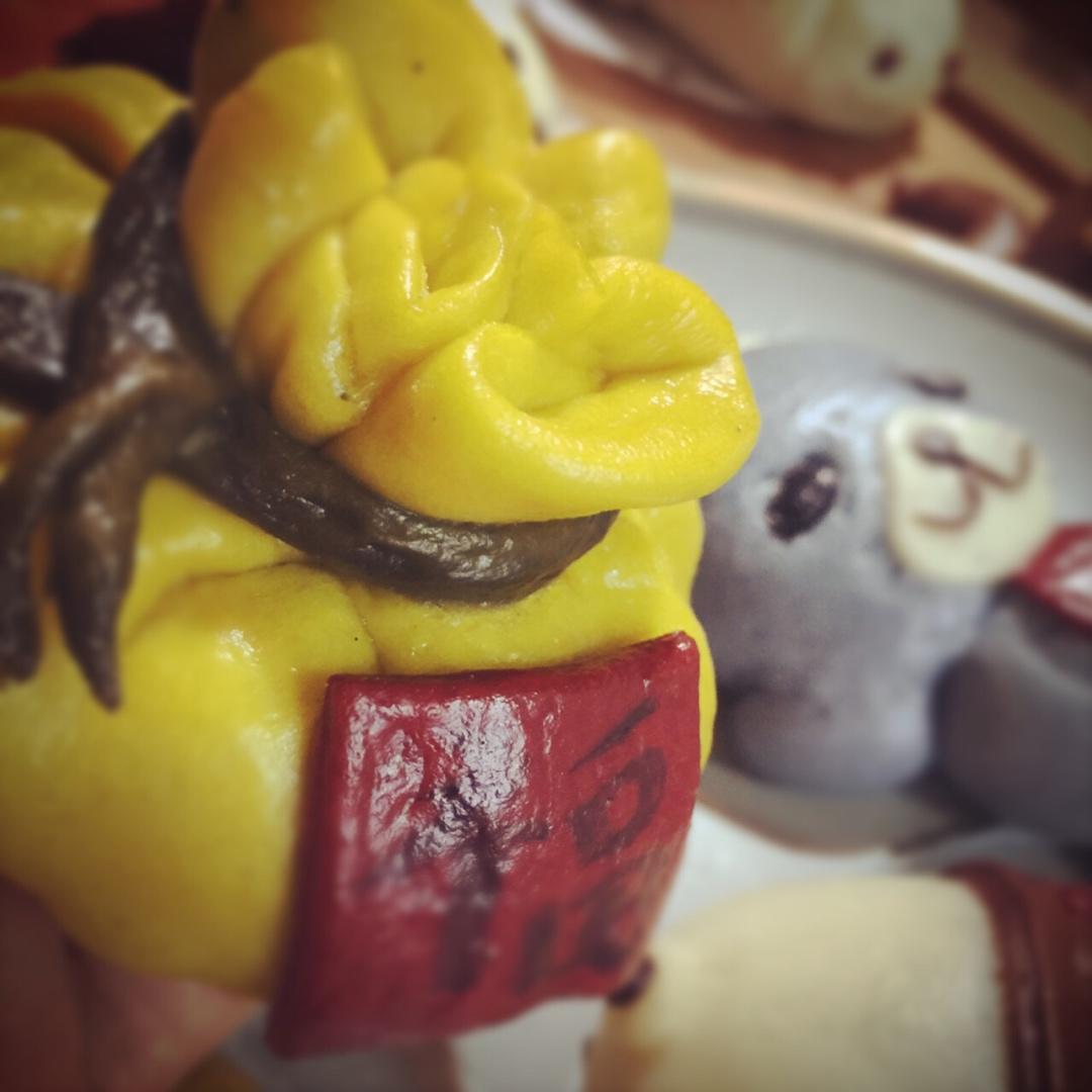 不一样的南瓜金元宝馒头
