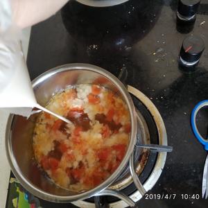 宝宝辅食:牡蛎疙瘩汤（补锌补钙）的做法 步骤4