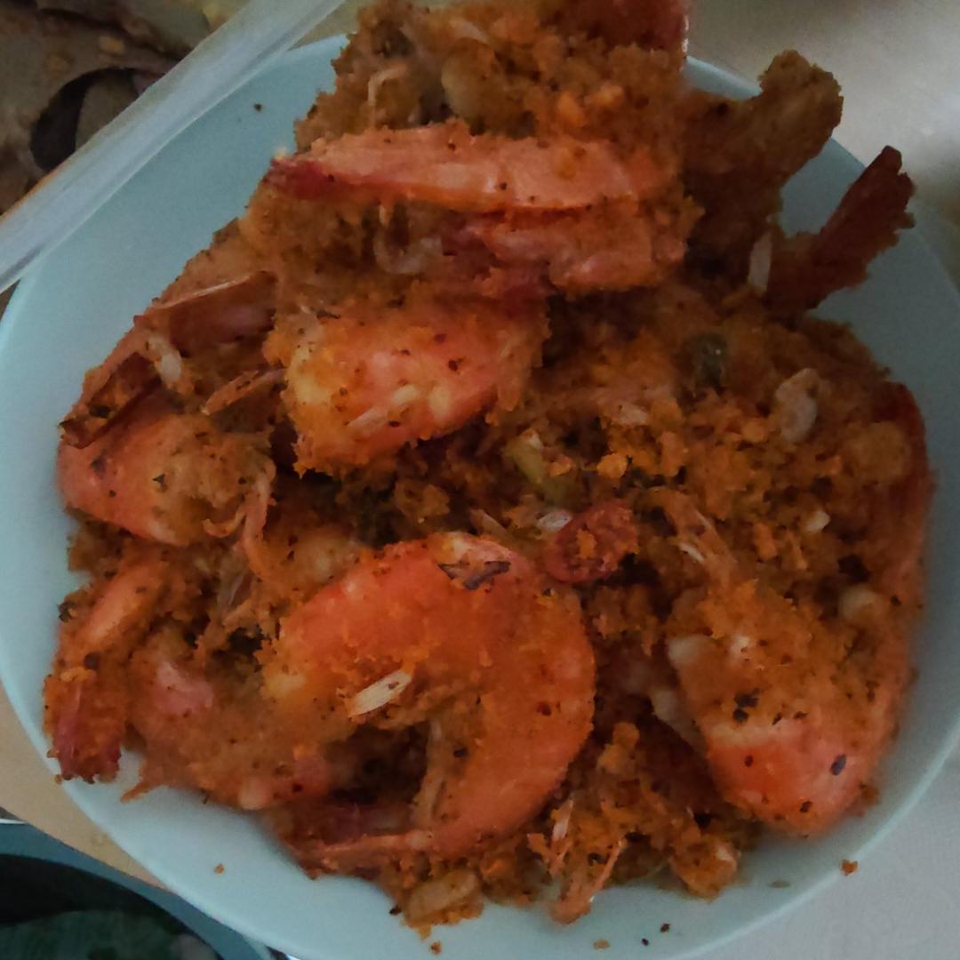 避风塘炒虾