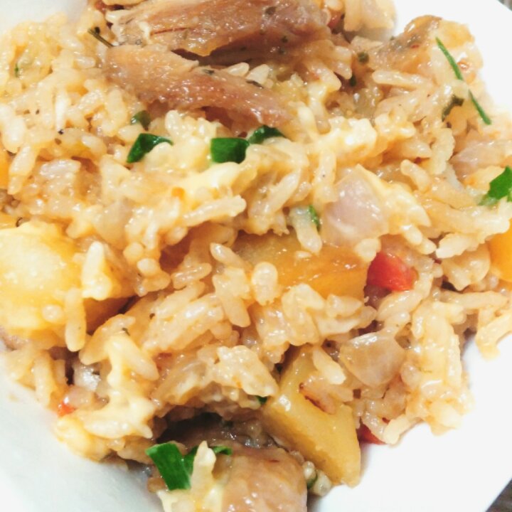 土豆焖饭（电饭锅版）