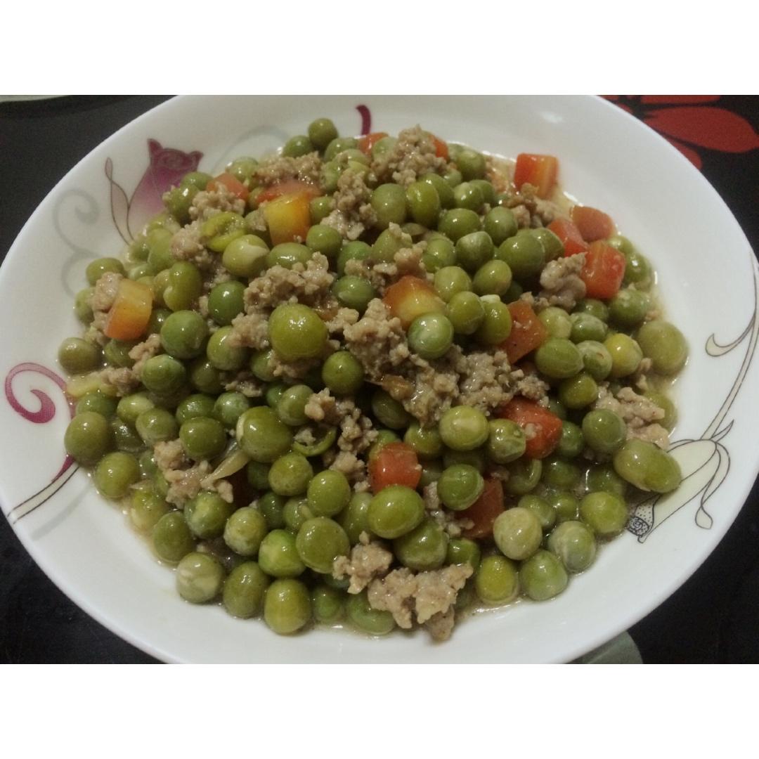 肉末豌豆