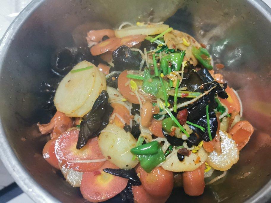 香辣干锅虾鸡翅