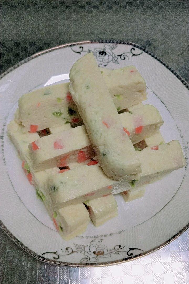 豆腐蔬菜条  宝宝健康食谱