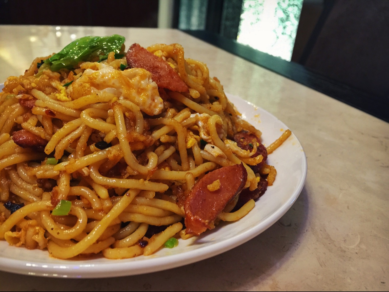 鸡蛋炒米粉
