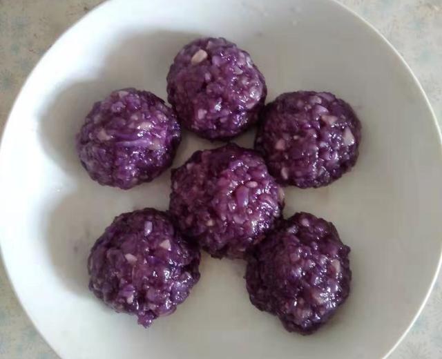 紫甘蓝丸子2（无油菜）