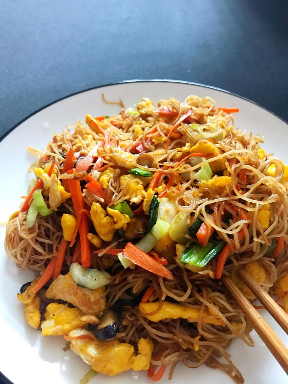 mmk_做的广东排挡风味炒米粉